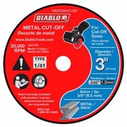 Bsc Preferred 5PK 3 MTL Cut Off Disc DBD030045105F